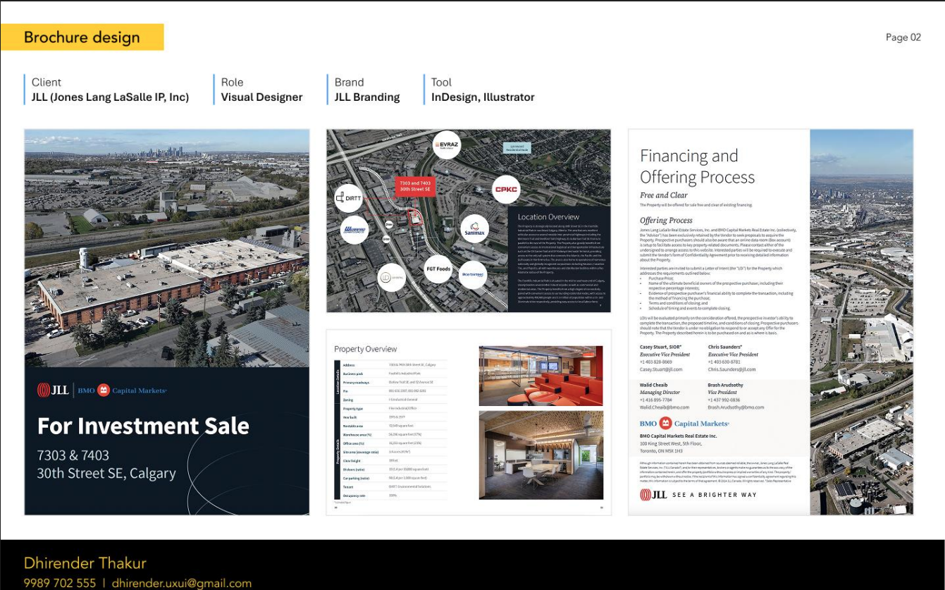 JLL Branding — Process, QA & Delivery screen 1